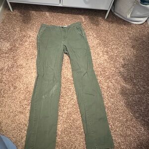 Men's Green Chinos